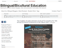 Tablet Screenshot of bilingualed.pressible.org