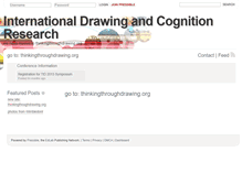 Tablet Screenshot of drawingandcognition.pressible.org