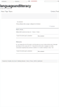 Mobile Screenshot of languageandliteracy.pressible.org